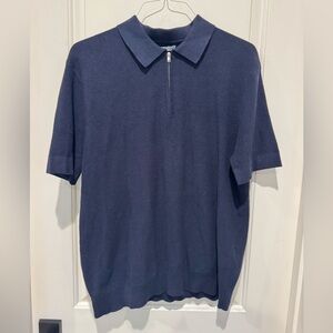 Zara Dark Blue Polo Shirt